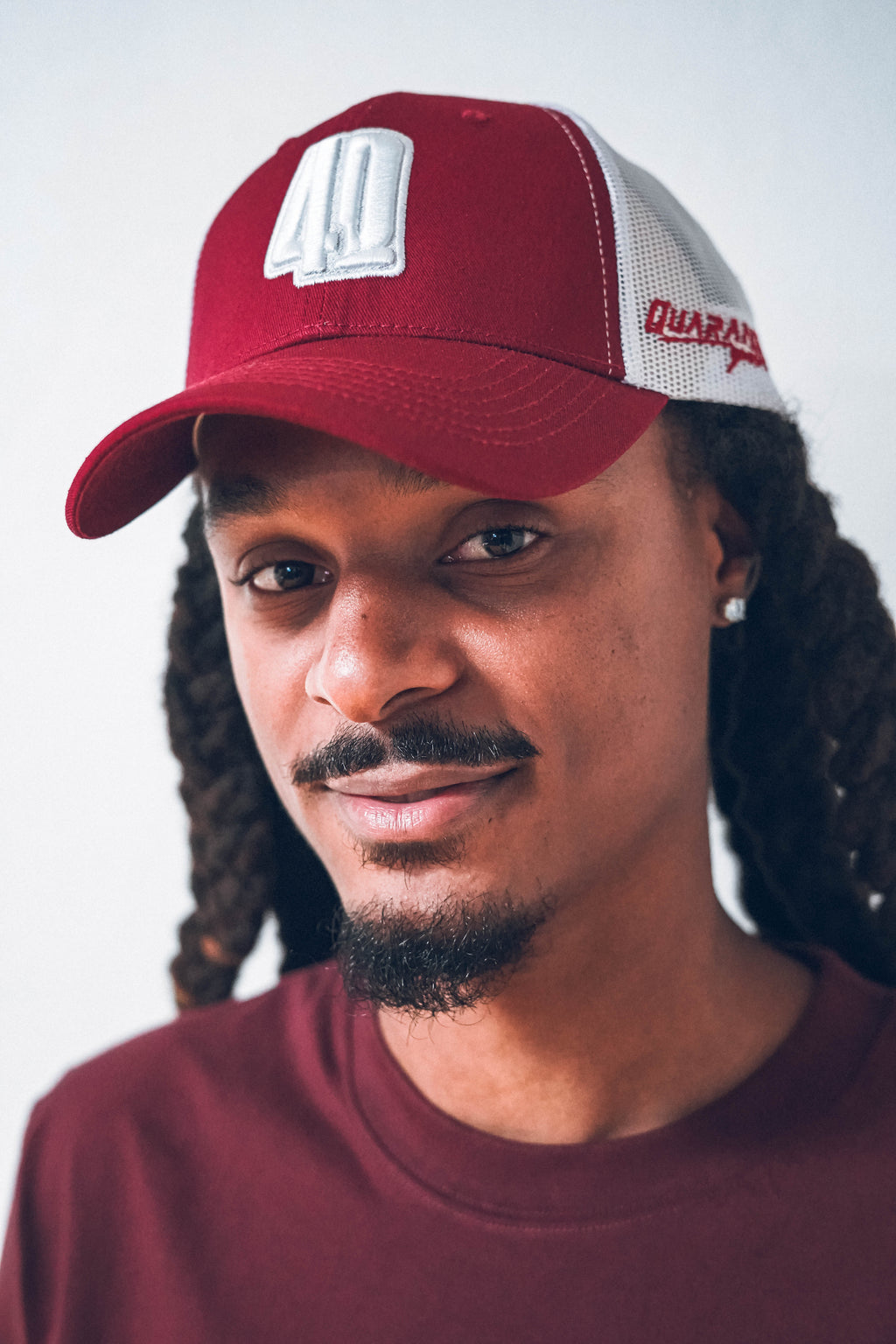 Casquette 4Q Grenat 