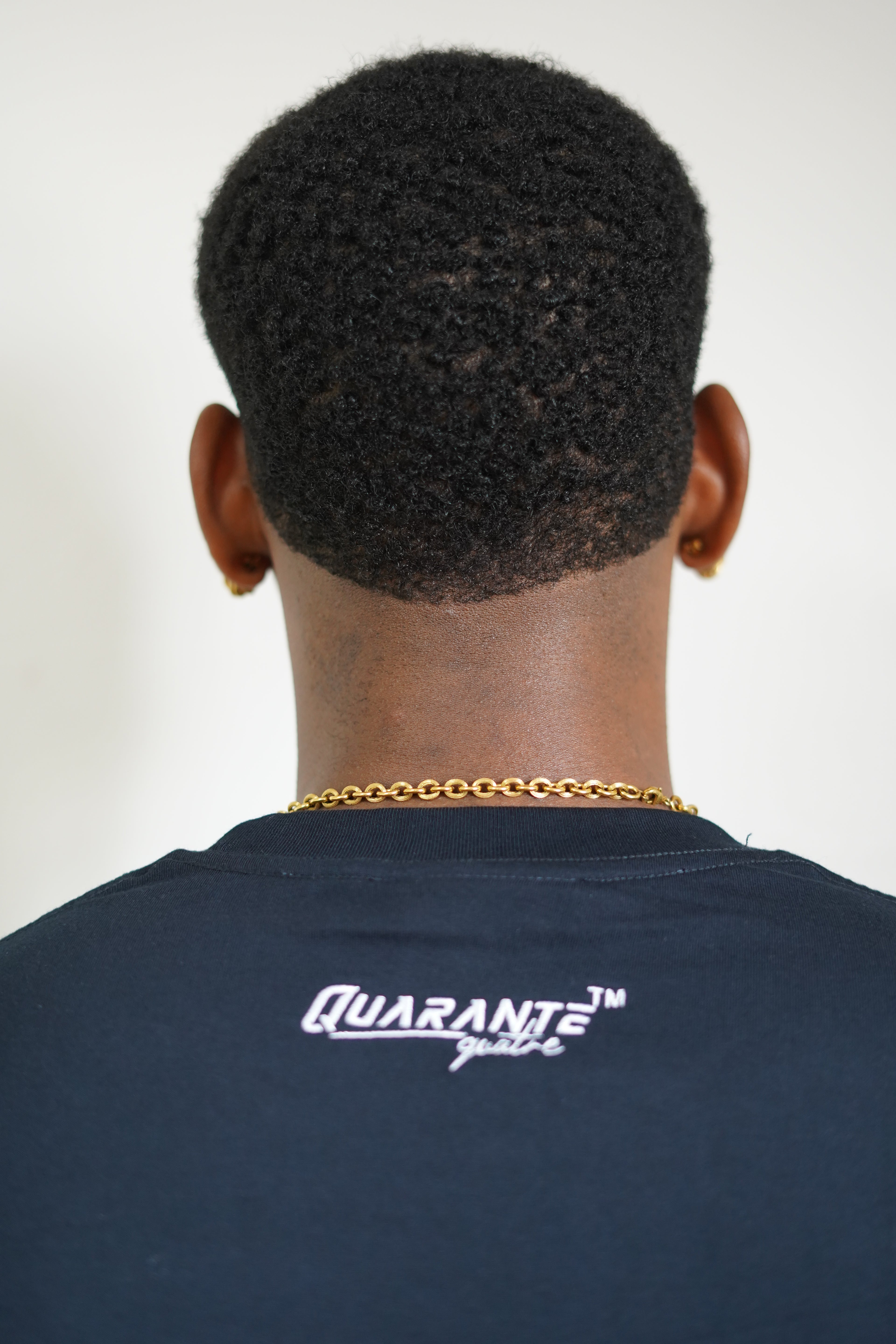 T-shirt 4Q bleu marine