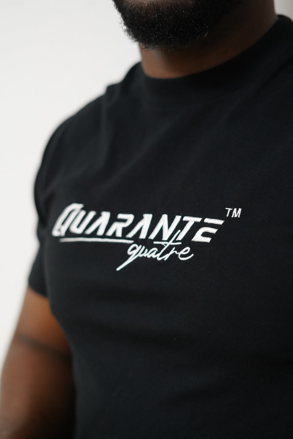 T-shirt Quarante Quatre nwar